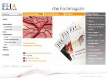 Tablet Screenshot of frauenheilkunde-aktuell.ch